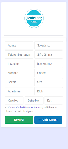 Yenicaner Gıda Screen 3
