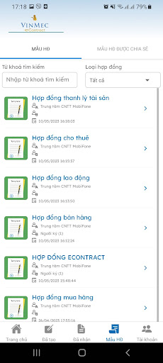 Vinmec eContract screenshot 16