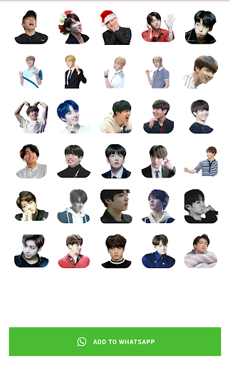 Kpop 1000+ Stickers- WASticker Screen 2