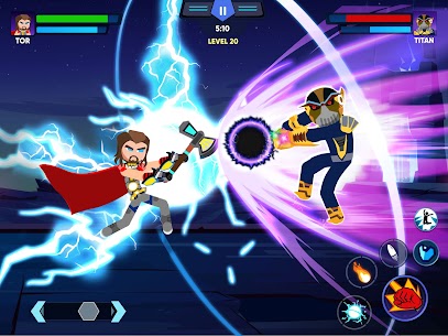 Super Stickman Fighting Battle MOD APK (DUMB ENEMY) Download 9
