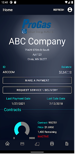 App screenshot