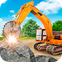 Heavy Excavator  Stone Cutter Simulator