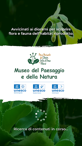Android application Parco Cilento screenshort