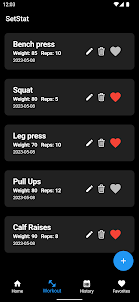 SetStat: Workout Tracker