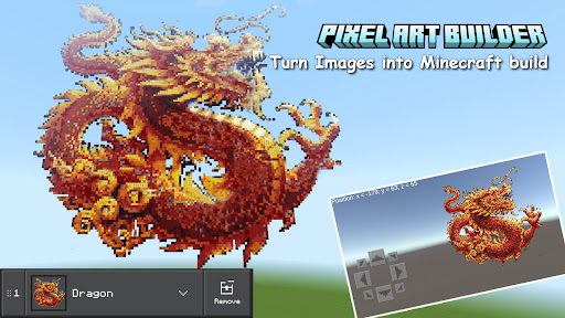 Pixel Art Build for Minecraft screenshot 5