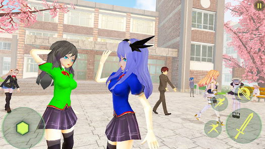 Anime High School Girl Fighter screenshots 1