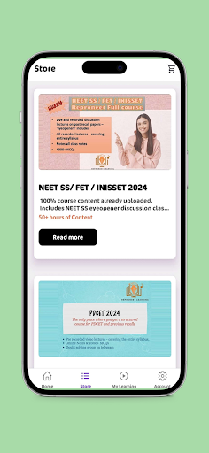 REPRONEET LEARNING Screen 2