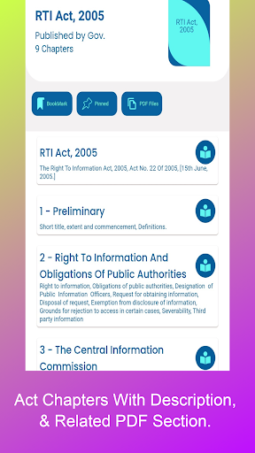 Pollution Acts App Screen 3