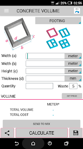 Calculadora de Concreto (Pro)