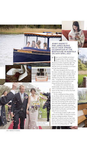 Screenshot of Perfect Wedding Magazine