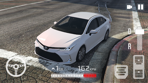 Drive Toyota Corolla Car Crash