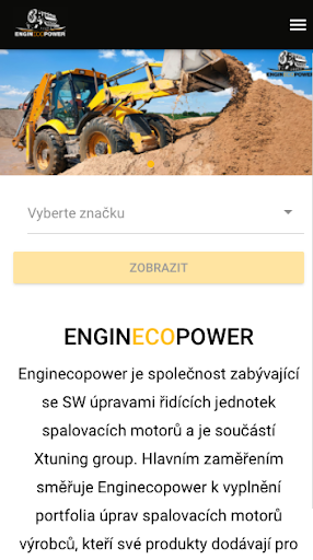 Android application EnginEcoPower screenshort