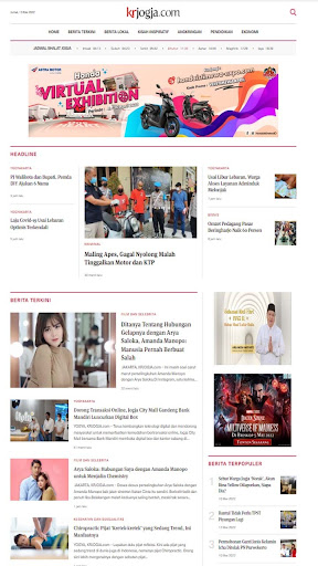 KRJogja - Portal Berita Jogja Screen 2