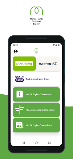 Android application MHFAider Support App screenshort