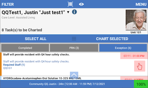 EHR Care Stream Screen 2