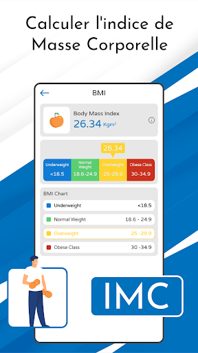 Calculez tdee calories ,Imc Screen 2