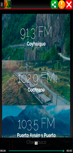 Android application Radio Apocalipsis FM screenshort