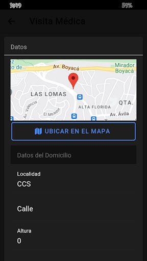 Android application CONEXIÓN AYUDA24 screenshort