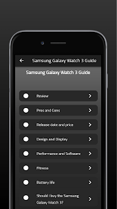 Samsung Galaxy Watch 3 Guide