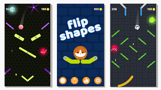 Flip Shapes – Bouncing, Rolling, Falling Fun!