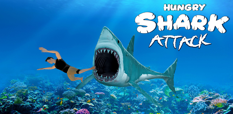 生气的 鲨鱼 攻击： 荒野 鲨鱼