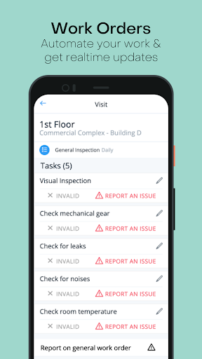 Visitt - property operations Screen 2