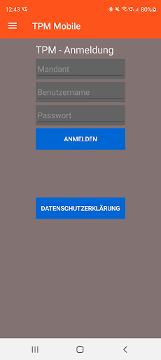 Android application TIPROMA Mobile screenshort