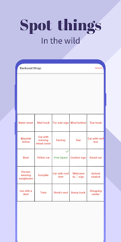 Backseat Bingo - Screenshot 1