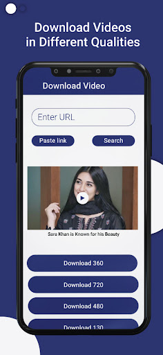 Android application VideoTunes screenshort