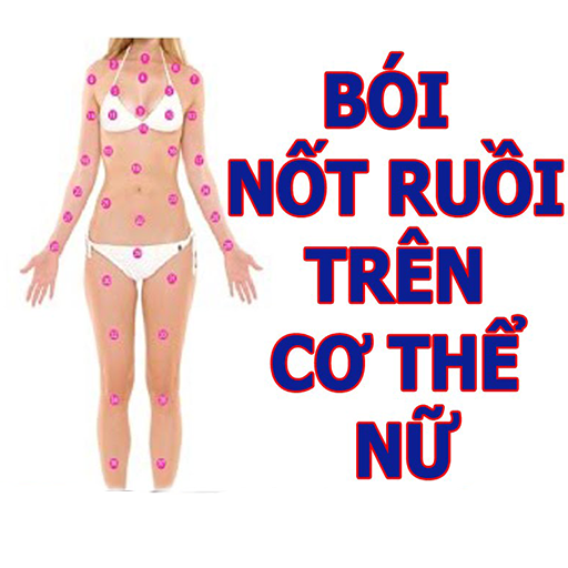 Bói nốt ruồi trên cơ thể nữ logo