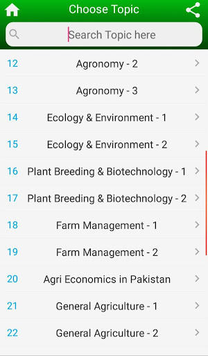 Agriculture Solved MCQs Screen 3