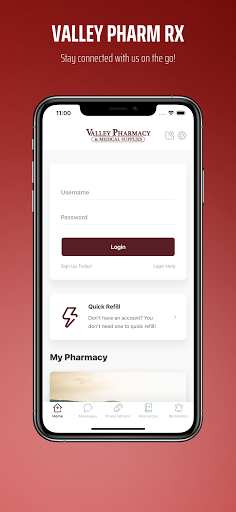 Android application Valley Pharm Rx screenshort