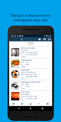 P2P Social Screen 3