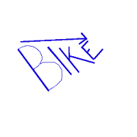 biking downhill