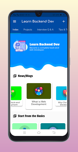 Screenshot of Learn Backend Web Development
