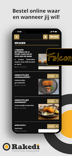 Frituur Falcon Screen 2