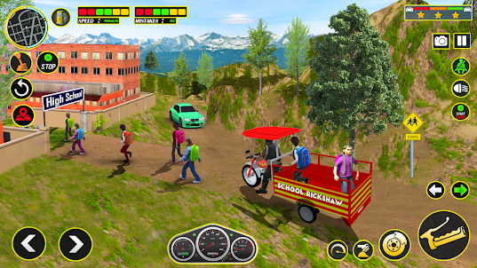School Rickshaw Simulator