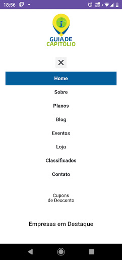 Guia de Capitolio Screen 3