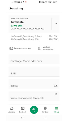 PSD Banking Screen 3