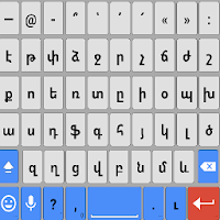 Armenian keyboard for AnySoftKeyboard