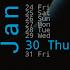 Xperia Calendar Widget4.4