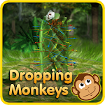 Cover Image of Télécharger Dropping Monkeys Jeu de société 3D - Jouez ensemble.  APK