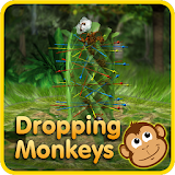 Dropping Monkeys 3D Board Game - Play Together. icon