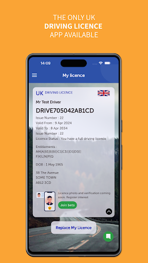 Android application Driver Codes screenshort