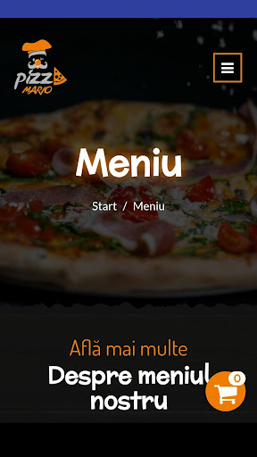 Android application Pizza Mario screenshort