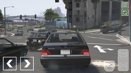 W140 Mercedes Crime City War