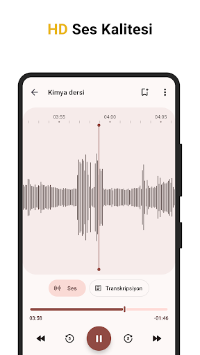 Ses Kaydedici ekran görüntüsü