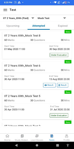 Android application The SANJEEVANI SCHOOL screenshort