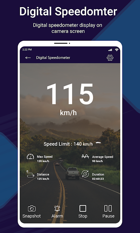 Speedometer DigiHUD Speed Cam - 1.0.3 - (Android)