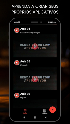 Android application Como criar aplicativos screenshort